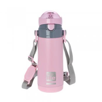 eco life Metalic Thermos 400Ml - Pink 33-BO-3007 5208009001782