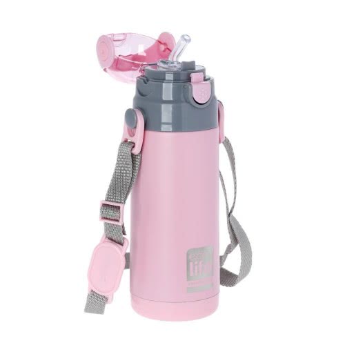 eco life Metalic Thermos 400Ml - Pink 33-BO-3007 5208009001782