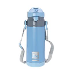 eco life Metalic Thermos 400Ml - Blue 33-BO-3008 5208009001799