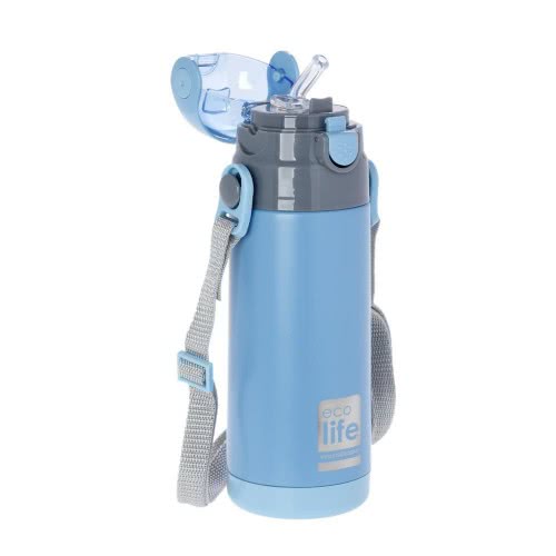 eco life Metalic Thermos 400Ml - Blue 33-BO-3008 5208009001799