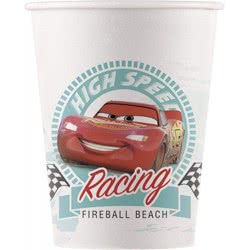 PROCOS Cars High Speed Paper Cups 200Ml - 8 Pieces 090817 5201184908174