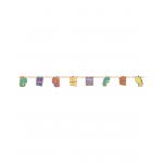 PROCOS Dinosaur Roar Party Die-Cut Banner (8 Flags) - 1 Piece 090566 5201184905661