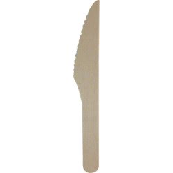 PROCOS Κοκλίκο Wooden Knives 8 Pack 090784 5201184907849