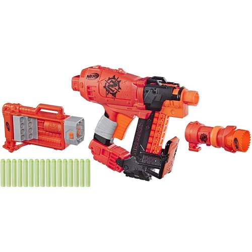 Hasbro Nerf Zombie Strike Nailbiter Zoom And Doom Εκτοξευτής E6163 5010993595334