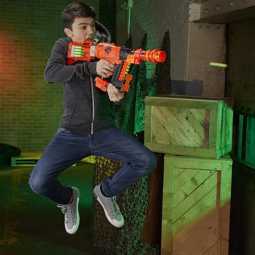 Hasbro Nerf Zombie Strike Nailbiter Zoom And Doom Εκτοξευτής E6163 5010993595334