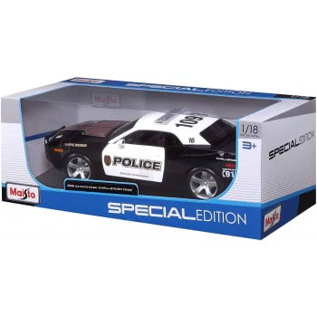 Maisto Special Edition Dodge Challenger Police 1:18 48/31365 090159313656