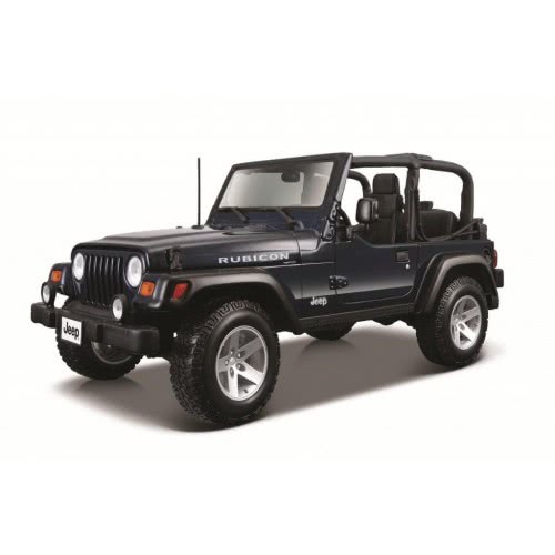 Maisto Special Edition 1:18 Jeep Wrangler Rubicon - Blue 48/31663 BU 090159316633