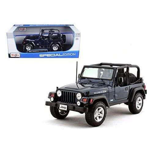 Maisto Special Edition 1:18 Jeep Wrangler Rubicon - Μπλε 48/31663 BU 090159316633