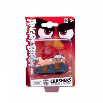 Maisto Angry Birds Crashers Pull Back Racers - 6 Designs 23031 090159230311