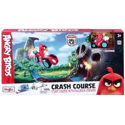 Maisto Angry Birds Crash Course Stunt Course With Pullback Crasher 23032 090159230328