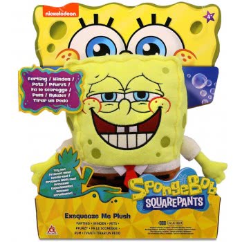 Just toys Spongebob Exsqueeze Me Λούτρινο Μπομπ Σφουγγαράκης Με Ήχους 20Εκ. 690902 6911400377798