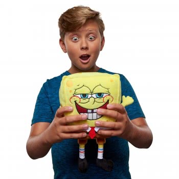 Just toys Spongebob Exsqueeze Me Λούτρινο Μπομπ Σφουγγαράκης Με Ήχους 20Εκ. 690902 6911400377798