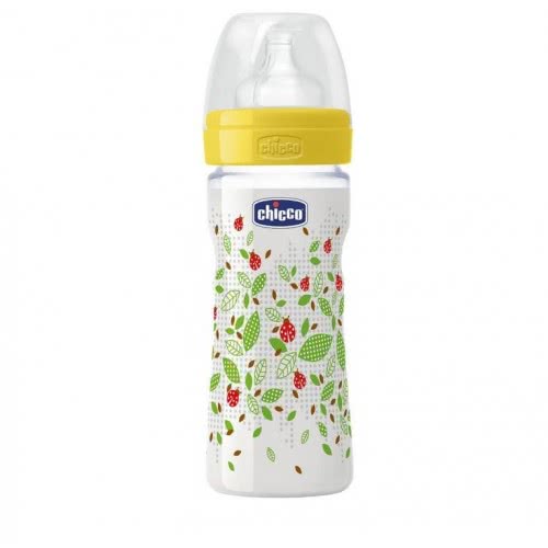 Chicco Mπιμπερό Πλαστικό Well Being 0 BPA 250Ml Θηλή Σιλικόνη A60-70704-01  8033828710747