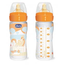Chicco Μπιμπερό Πλαστικό Well Being 250Ml Ρυθμιζόμενο 70704-01 8033828710723
