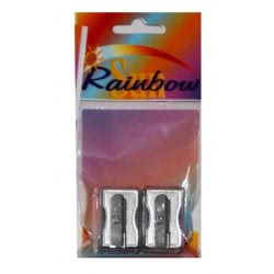 Diakakis imports Sun Rainbow Metalic Sharpeners 2 Pieces 000072134 5205698095368