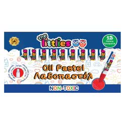 LUNA OFFICE The Littlies 12 Colors Oil Pastels 646648 5205698443527