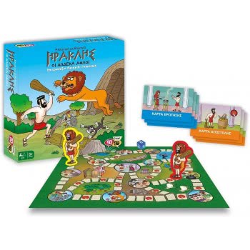 50 50 Games Ηρακλής - Οι 12 Άθλοι Επιτραπέζιο Παιχνίδι Γνώσεων 505201 745114145253