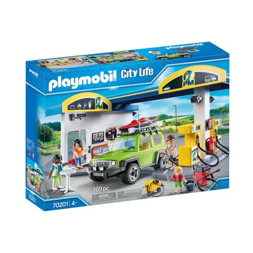 Playmobil City Life Gas Station 70201 4008789702012