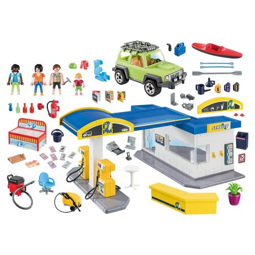 Playmobil City Life Gas Station 70201 4008789702012