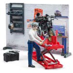 bruder Bworld Motorcycle Service 62101 4001702621018