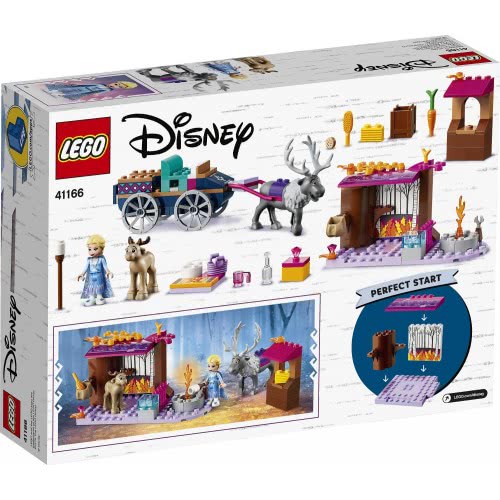 LEGO Disney Princess Elsas Wagon Adventure Περιπέτεια Της Έλσας Με Άμαξα 41166 5702016368635