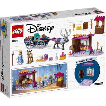 LEGO Disney Princess Elsas Wagon Adventure Περιπέτεια Της Έλσας Με Άμαξα 41166 5702016368635