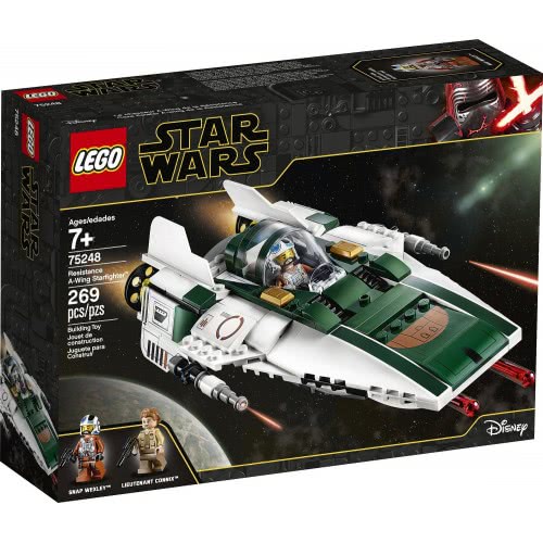 LEGO Star Wars Resistance A-Wing Starfighter Αστρομαχητικό Έι-Γουίνγκ Της Αντίστασης 75248 5702016370737