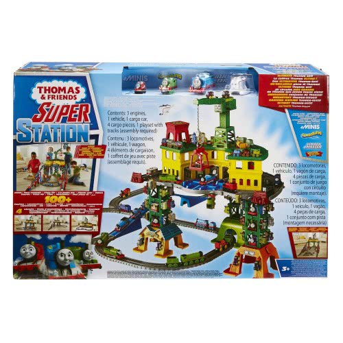 Mattel Thomas And Friends: Τόμας Μεγάλος Σταθμός Με Τέσσερα Οχήματα FGR22 887961512311