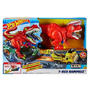 Mattel Hot Wheels T-Rex Rampage Δεινόσαυρος Τ-Ρεξ Με Ήχους GFH88 887961762563