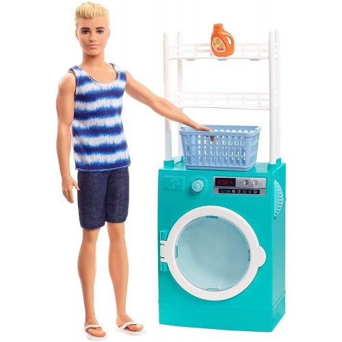 Mattel Barbie Κεν Με Πλυντήριο FYK52 887961706178