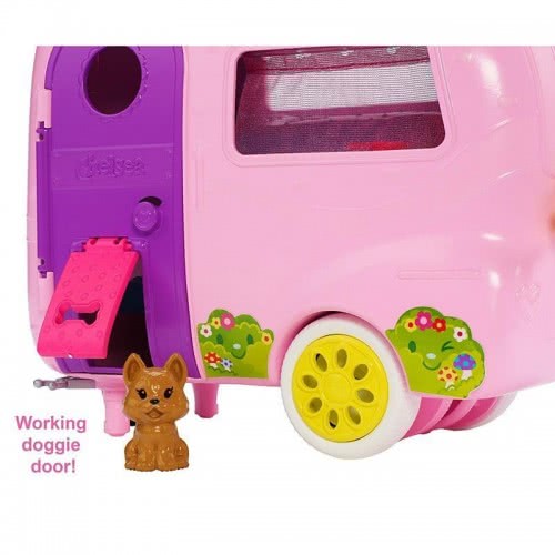 Mattel Barbie Club Chelsea Τσέλσι - Τροχόσπιτο FXG90 887961691115