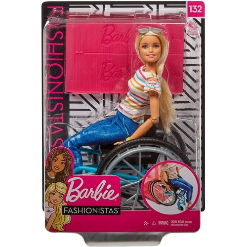 Mattel Babrie Fashionista Με Αναπηρικό Αμαξίδιο 132 GGL22 887961781441