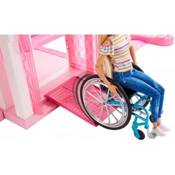 Mattel Babrie Fashionista Doll With Wheelchair GGL22 887961781441