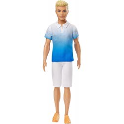 Mattel Ken Fashionistas Doll With Blue Shirt 129 DWK44 / GDV12 887961752779