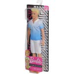 Mattel Ken Fashionistas Κούκλα Με Μπλε Μπλούζα 129 DWK44 / GDV12 887961752779