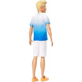 Mattel Ken Fashionistas Doll With Blue Shirt 129 DWK44 / GDV12 887961752779