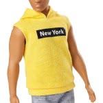 Mattel Ken Fashionistas Κούκλα Με Κίτρινη Μπλούζα New York 131 DWK44 / GDV14 887961752786