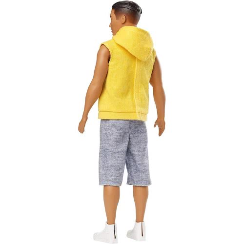 Mattel Ken Fashionistas Κούκλα Με Κίτρινη Μπλούζα New York 131 DWK44 / GDV14 887961752786