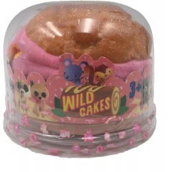 Just toys Wild Cakes Σειρά 2 Γλυκάκι Με Λούτρινο Άγριο Ζωάκι - 12 Σχέδια 1712006F 815887024878
