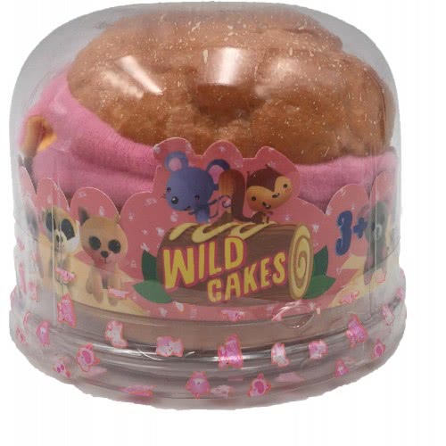 Just toys Wild Cakes Σειρά 2 Γλυκάκι Με Λούτρινο Άγριο Ζωάκι - 12 Σχέδια 1712006F 815887024878