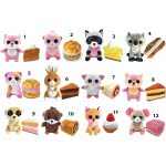 Just toys Wild Cakes Σειρά 2 Γλυκάκι Με Λούτρινο Άγριο Ζωάκι - 12 Σχέδια 1712006F 815887024878