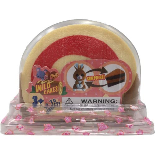 Just toys Wild Cakes Collection 2 Sweet With Wild Plush Animal - 12 Σχέδια 1712006F 815887024878
