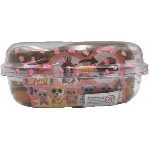 Just toys Wild Cakes Σειρά 2 Γλυκάκι Με Λούτρινο Άγριο Ζωάκι - 12 Σχέδια 1712006F 815887024878