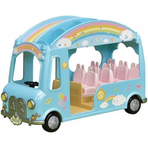 Epoch Sylvanian Families: Sunshine Nursery Bus - Χαρούμενο Σχολικό Λεωφορείο 6059742 5054131053171