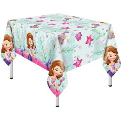 PROCOS Sofia The First Pearl Of Sea Disney Plastic Table Cloth 120X180cm 086592 5201184865927