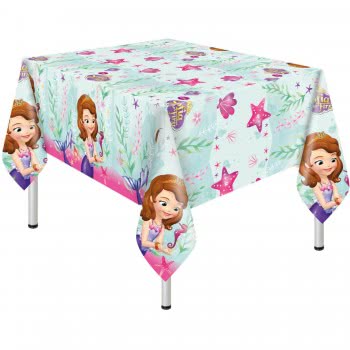 PROCOS Sofia The First Pearl Of Sea Disney Plastic Table Cloth 120X180cm 086592 5201184865927