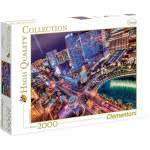 Clementoni Παζλ Quality Collection Las Vegas Τη Νύχτα 2000 Τμχ 1220-32555 8005125325559