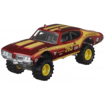 Mattel Hot Weels Street Tuners - 70 Oldsmobile 442 Collectible Die-Cast FPY86 / FYN74 887961707489