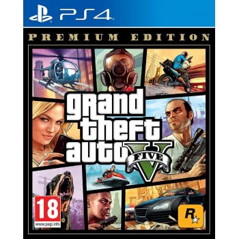 ROCKSTAR GAMES PS4 Grand Theft Auto V (GTA 5) Premium Edition  5026555424271