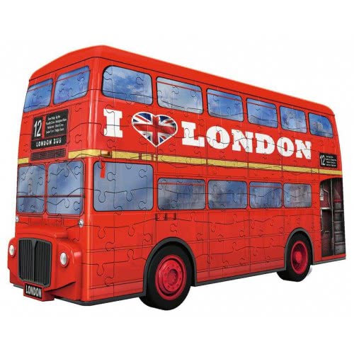 Ravensburger 3D Puzzle 216 Pieces London Bus 12534 4005556125340